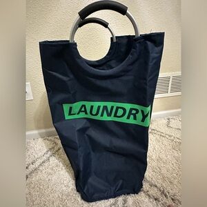 Laundry Bag Fabric With Metal Handles 
New In Package Great for college